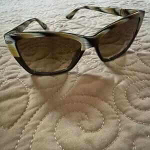 Persol Sunglasses, Light Horn Gray